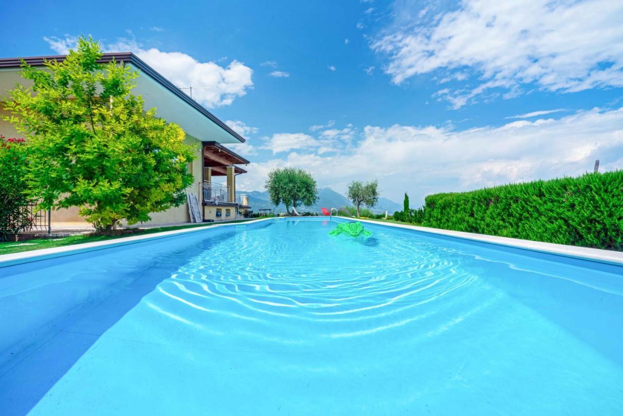 Piscina Panoramica - La Casa Volante Villa Soiano Del Lago Exterior foto